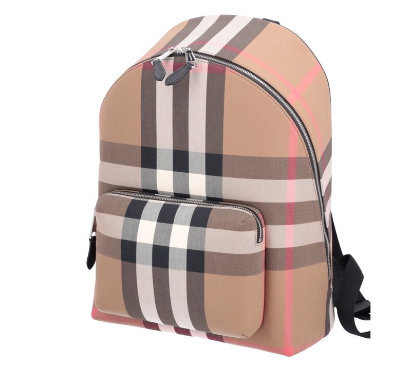 Burberry 男女同款 格紋雙肩包均碼碼常規、30cm*14cm*42cm-1