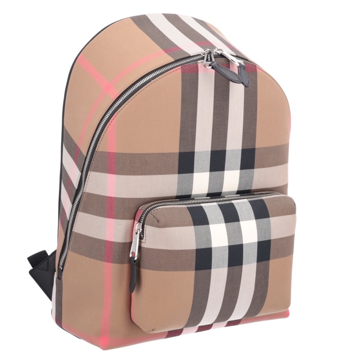 Burberry 男女同款 格紋雙肩包均碼碼常規、30cm*14cm*42cm-4