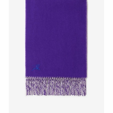 Burberry 男女同款 雙面羊絨圍巾均碼碼168cm*30cm