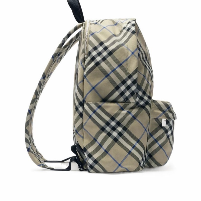 Burberry 男士 格紋圖案雙肩包均碼碼常規、35cm*14cm*41cm-3