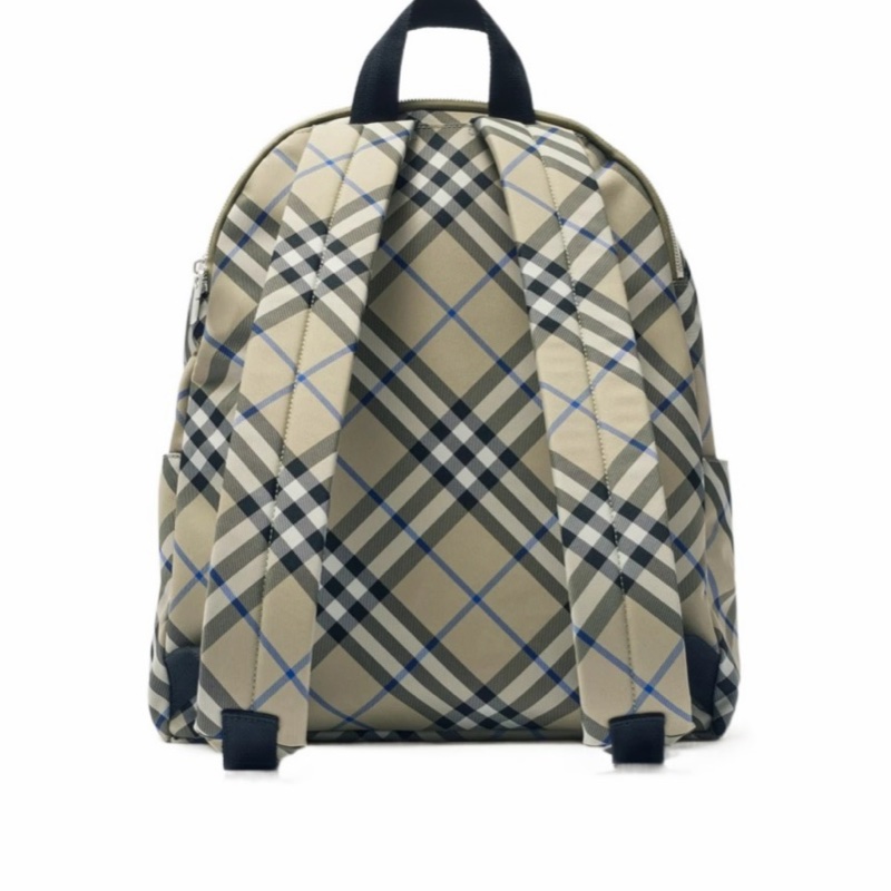 Burberry 男士 格紋圖案雙肩包均碼碼常規、35cm*14cm*41cm-4