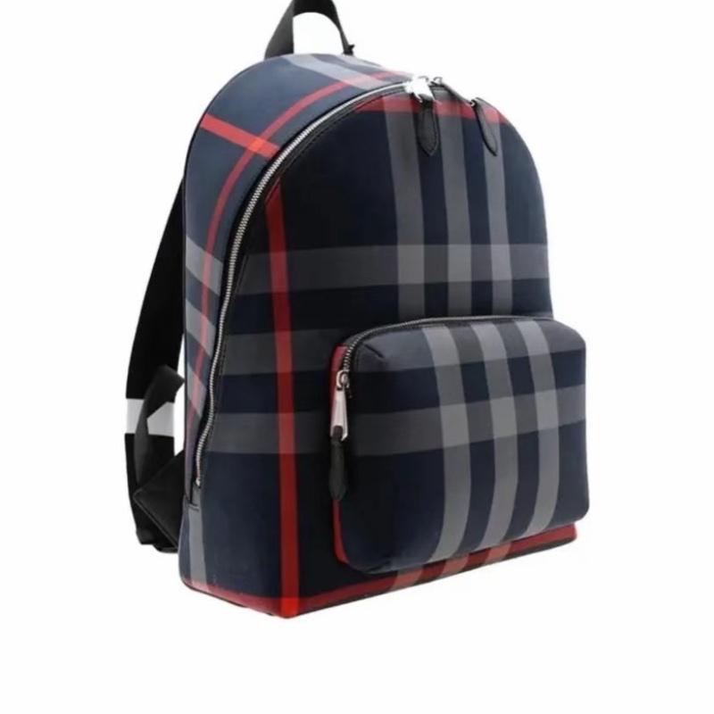 Burberry 男士 格紋雙肩包均碼碼30.4cm*15.2cm*43.1cm-1
