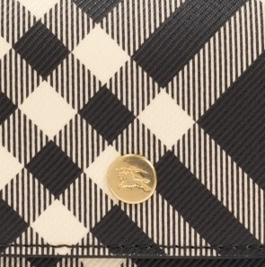 Burberry 女士 logo標識翻蓋錢包均碼碼11cm*9.5cm-3