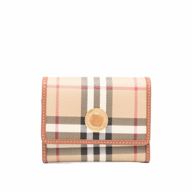 Burberry 女士 小號格紋錢包均碼碼11.5cm*3cm*9.5cm-0