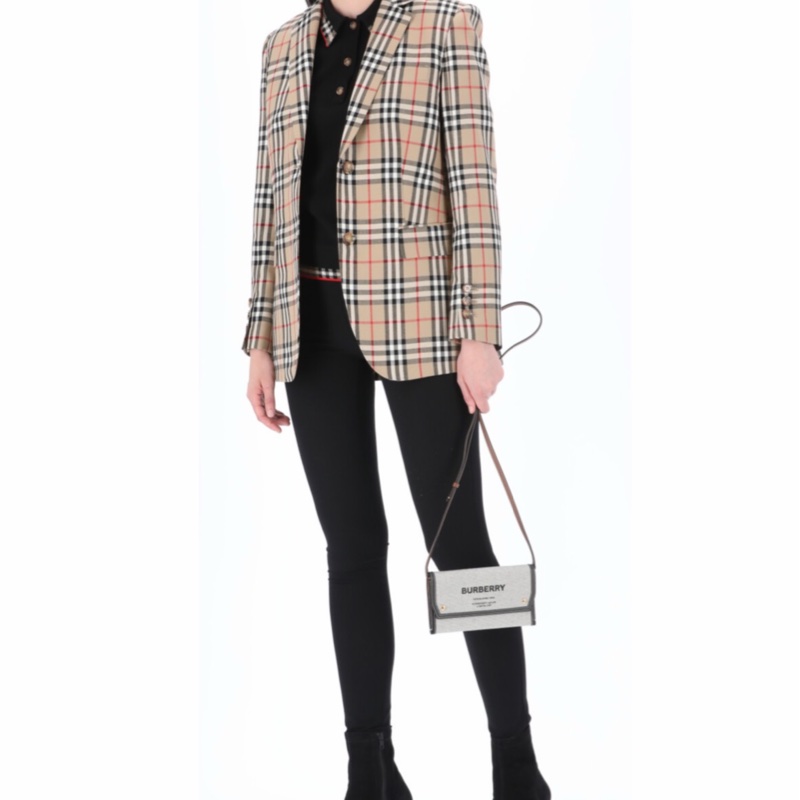 Burberry 女士 徽標單肩包均碼碼常規、19cm*10cm-2