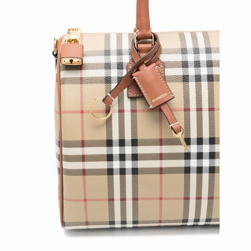 Burberry 女士 格紋齡球包均碼碼30cm*15cm*21cm-3