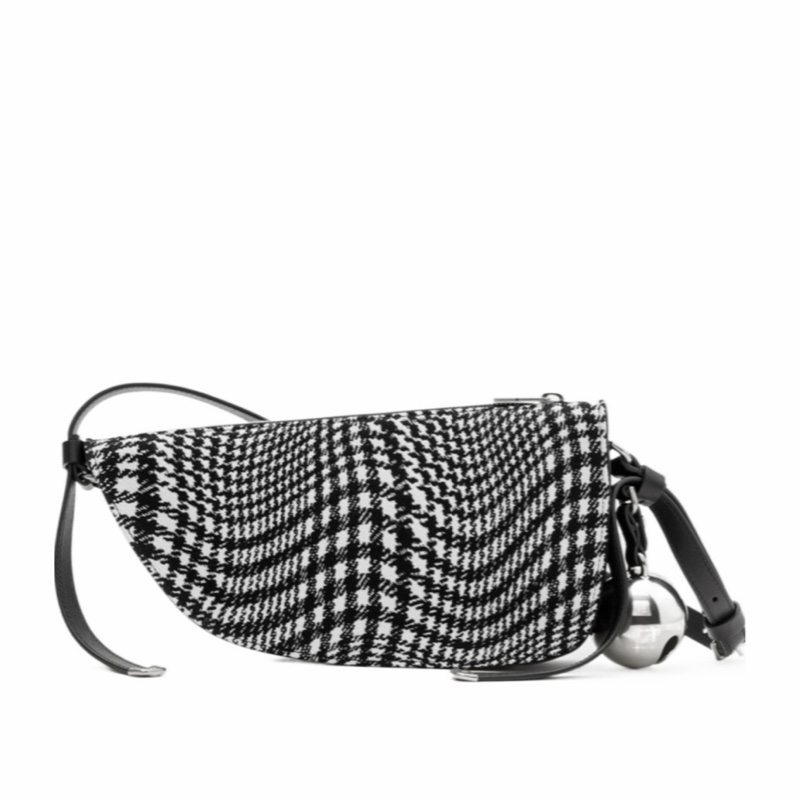 Burberry 女士 迷你盾形單肩包均碼碼MINI、26cm*5.5cm*13.5cm-3