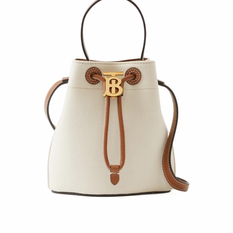 Burberry 女士 TB 迷你水桶單肩包均碼碼常規、16.5cm*11cm*18.5cm-3