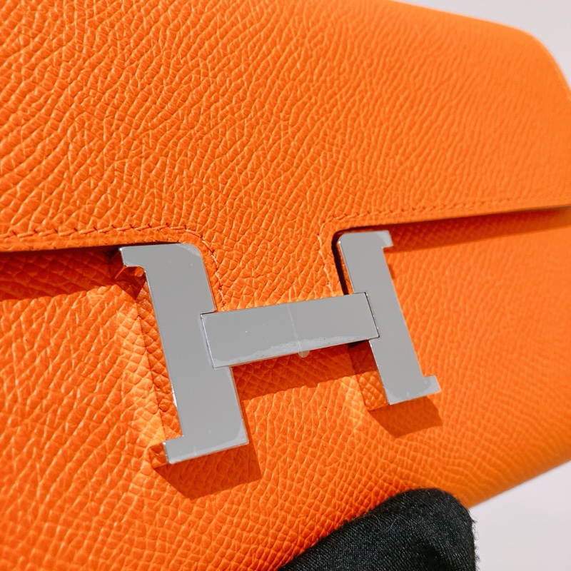 TK1938 HERMES 愛馬仕橙色康康包CONSTANCE TO GO VEAU EPSOM ORANGE X PHW STAMP B [NEW]-6