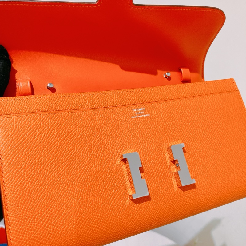 TK1938 HERMES 愛馬仕橙色康康包CONSTANCE TO GO VEAU EPSOM ORANGE X PHW STAMP B [NEW]-7