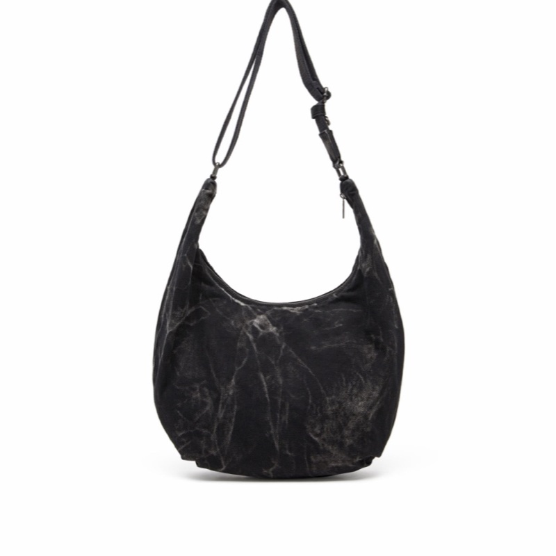 Diesel 女士 Rave - Hobo 拉鍊牛仔包均碼碼42cm*10cm*45cm-1