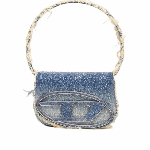 Diesel 女士 1dr 翻蓋單肩包均碼碼20.5cm*7cm*13.5cm