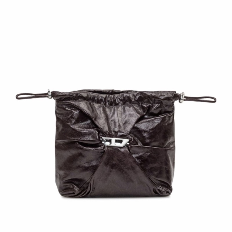 Diesel 女士 Scrunch-D 抽繩水桶包均碼碼24cm*11cm*20cm-4