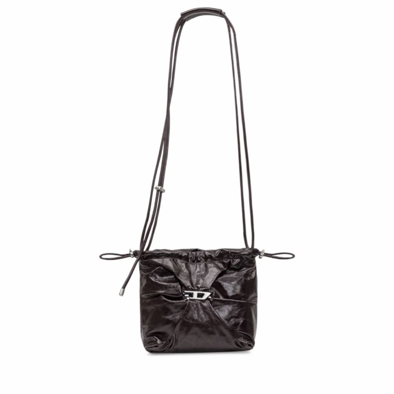 Diesel 女士 Scrunch-D 抽繩水桶包均碼碼24cm*11cm*20cm-5