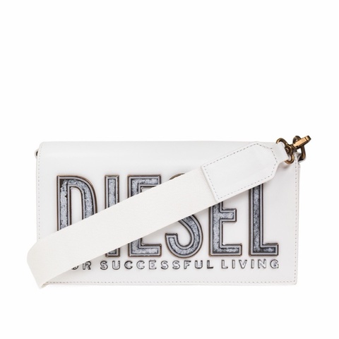 Diesel 女士 徽標單肩包均碼碼