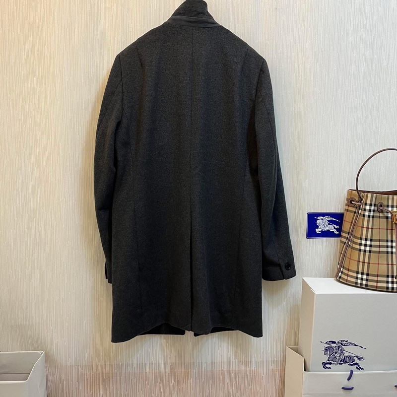 ALLSAINTS HARGROVE男款灰色羊毛大衣38-4