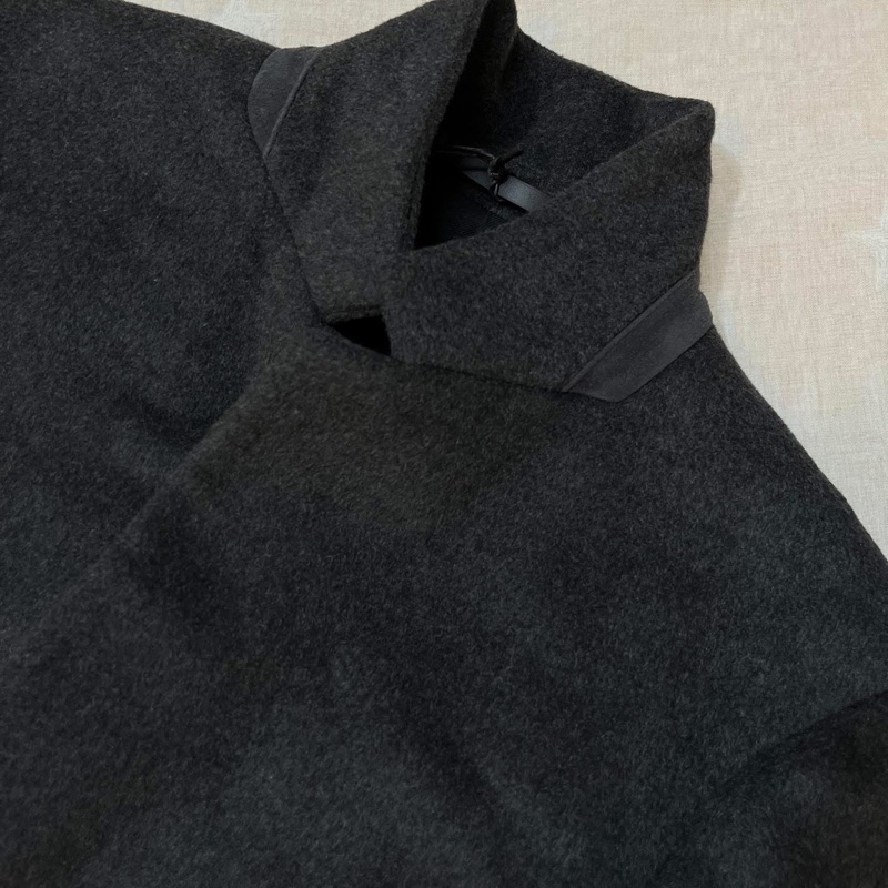 ALLSAINTS HARGROVE男款灰色羊毛大衣38-5