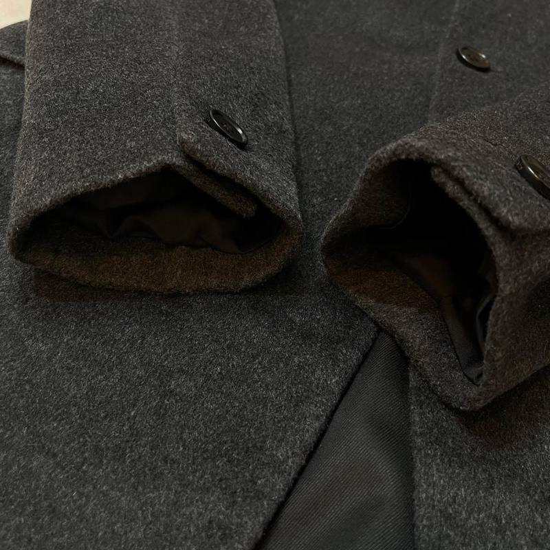 ALLSAINTS HARGROVE男款灰色羊毛大衣38-7