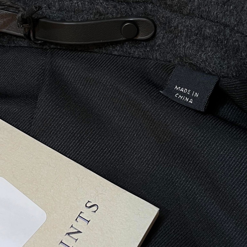 ALLSAINTS HARGROVE男款灰色羊毛大衣38-11