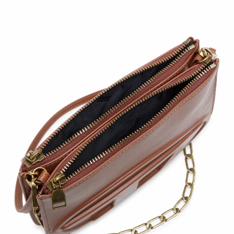 Diesel 女士 1DR 雙口袋單肩包均碼碼21.5cm*3.5cm*16cm-1