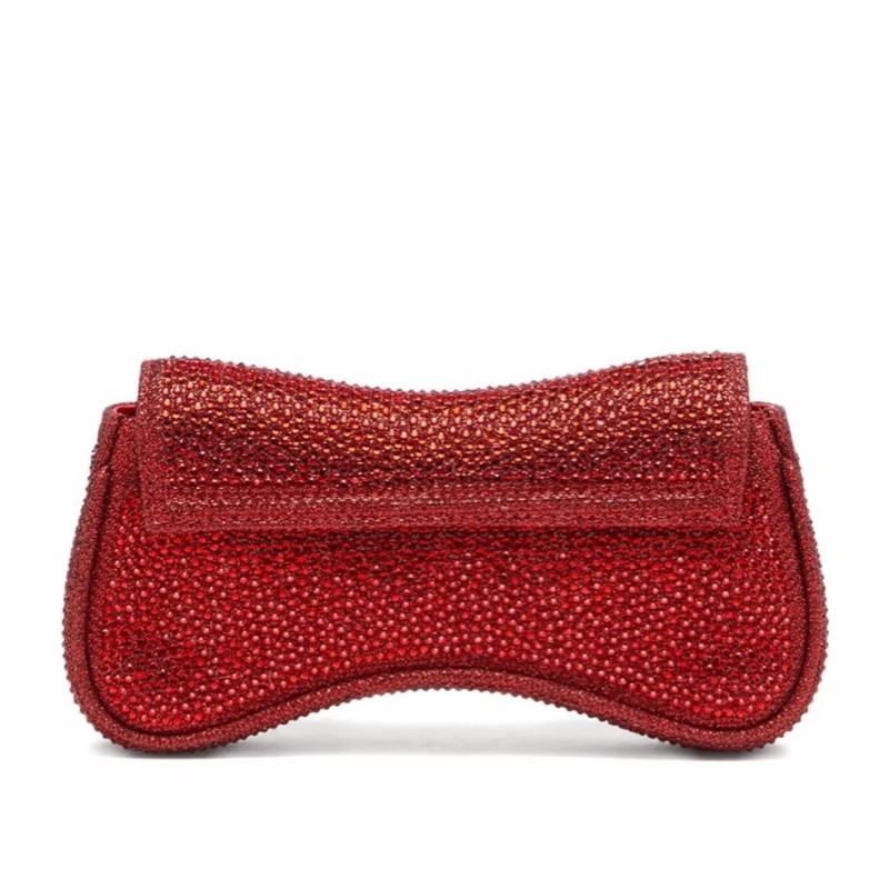 Diesel 女士 Play-Mini 水晶亮片斜挎包均碼碼21cm*6.5cm*11cm-2