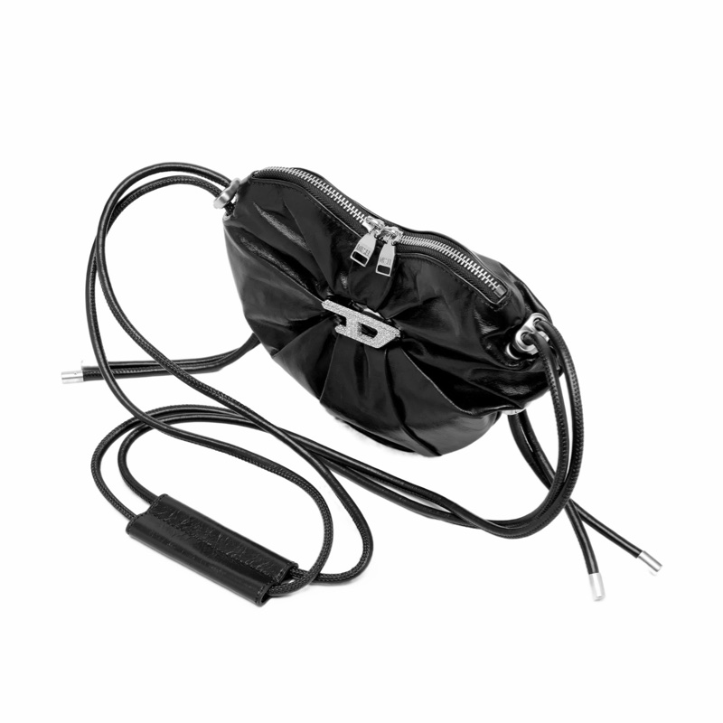 Diesel 女士 Scrunch-D 心形單肩包均碼碼25cm*7cm*20cm-1