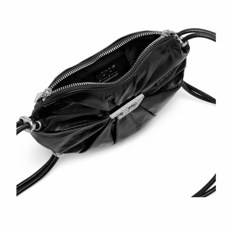 Diesel 女士 Scrunch-D 心形單肩包均碼碼25cm*7cm*20cm-2