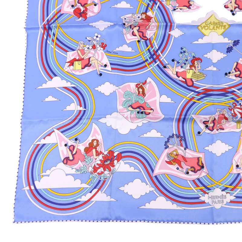 HERMES 絲質Scarf 65x65絲巾-4