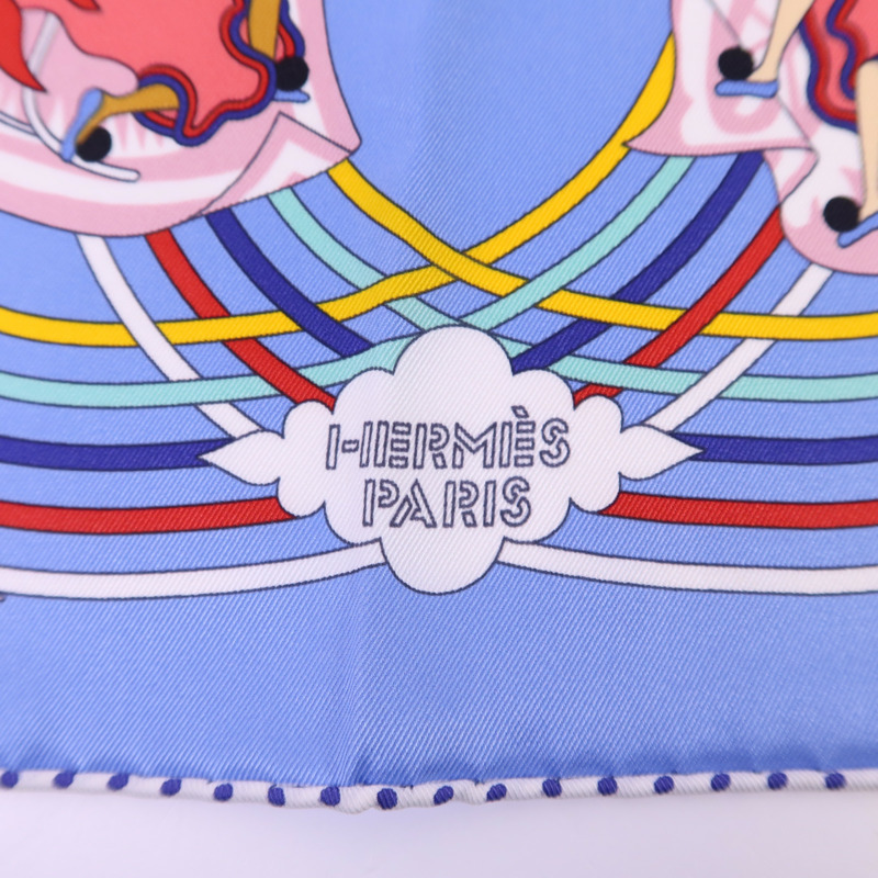 HERMES 絲質Scarf 65x65絲巾-5