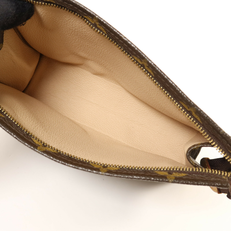LOUIS VUITTON Monogram Toiletry Pouch 19金扣手拿包-4