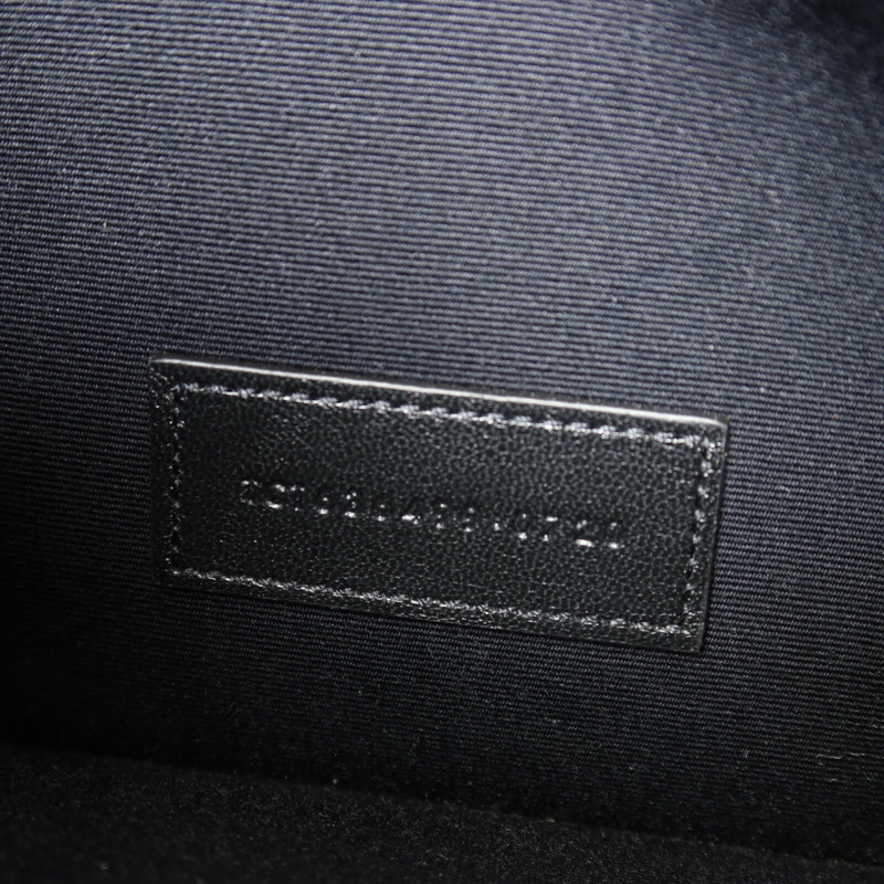 YVES SAINT LAURENT 絨布Pouch金扣手拿包-6