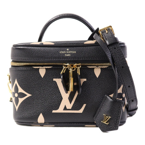 LOUIS VUITTON Monogram Empreinte Vanity PM金扣鏈帶手挽肩背兩用袋