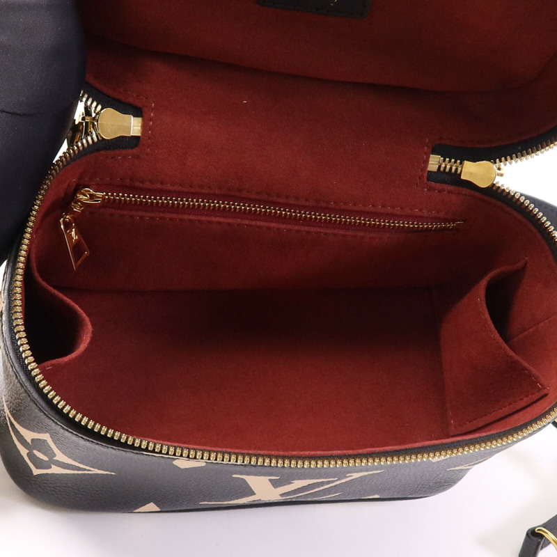 LOUIS VUITTON Monogram Empreinte Vanity PM金扣鏈帶手挽肩背兩用袋-4