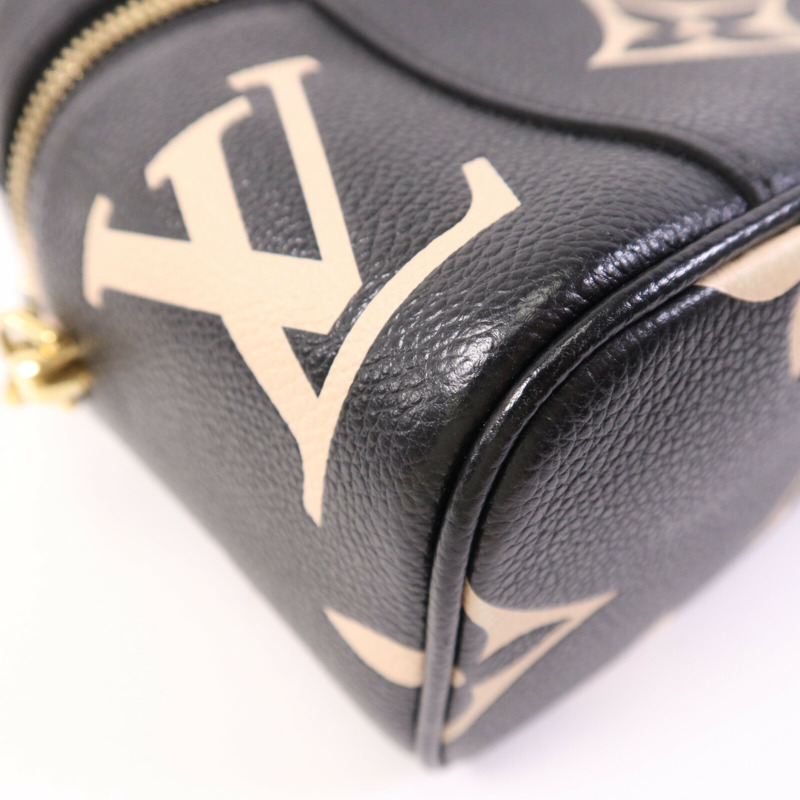 LOUIS VUITTON Monogram Empreinte Vanity PM金扣鏈帶手挽肩背兩用袋-9