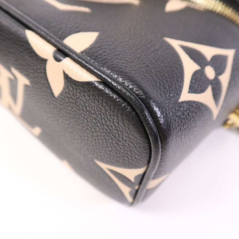 LOUIS VUITTON Monogram Empreinte Vanity PM金扣鏈帶手挽肩背兩用袋-10