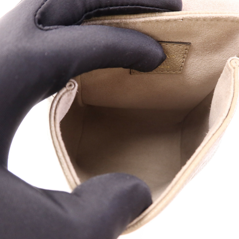 LOUIS VUITTON Monogram Empreinte Tiny金扣背包-4