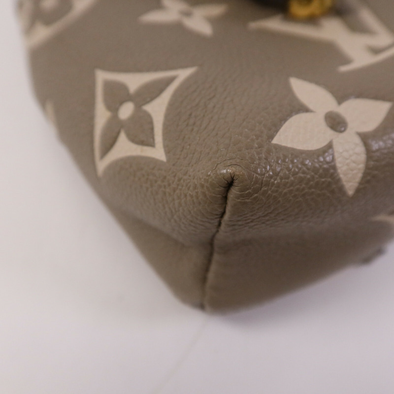 LOUIS VUITTON Monogram Empreinte Tiny金扣背包-9
