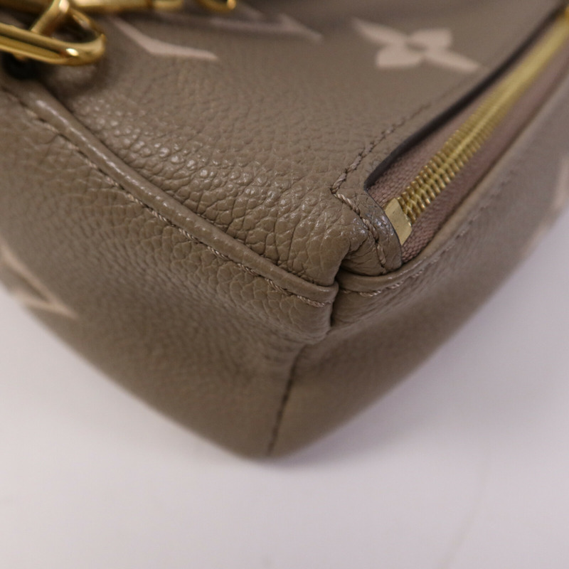 LOUIS VUITTON Monogram Empreinte Tiny金扣背包-10