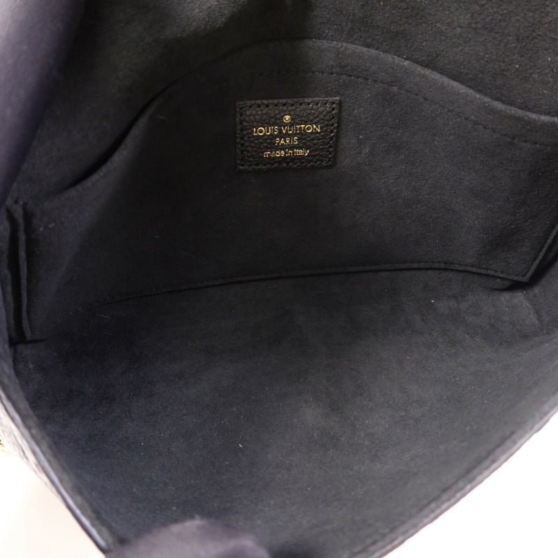 LOUIS VUITTON Monogram Empreinte Felicie Pochette 金扣鏈帶肩背袋-4