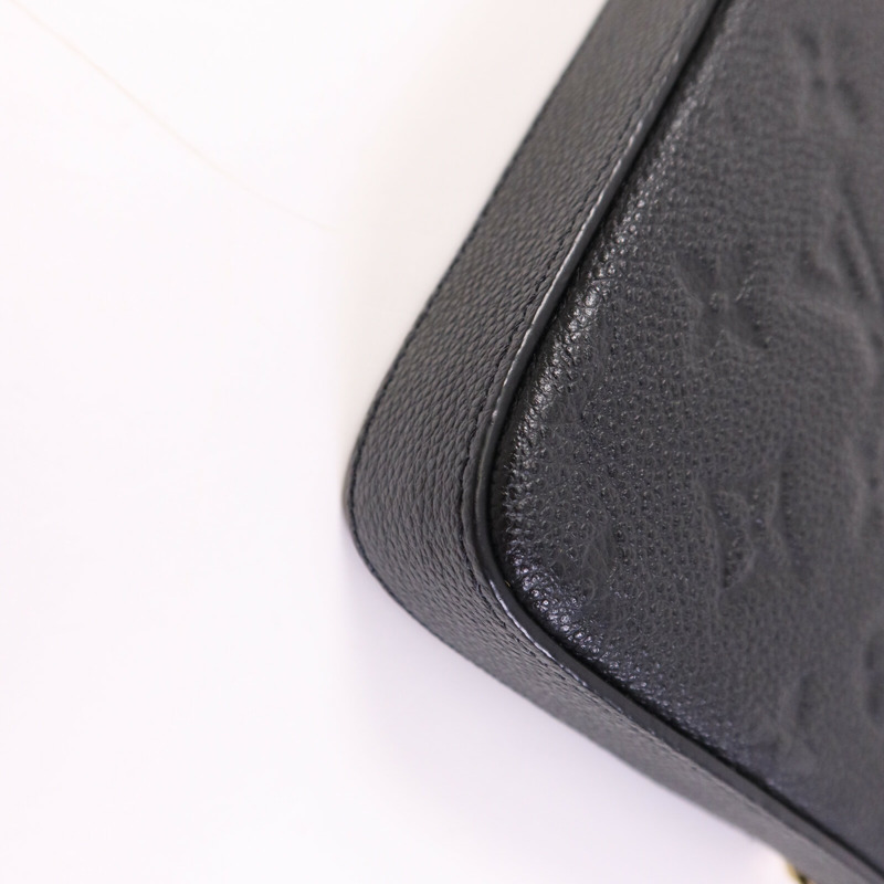 LOUIS VUITTON Monogram Empreinte Felicie Pochette 金扣鏈帶肩背袋-11