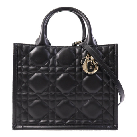 Dior 牛皮皮革Book Tote Small金扣手挽肩背兩用袋