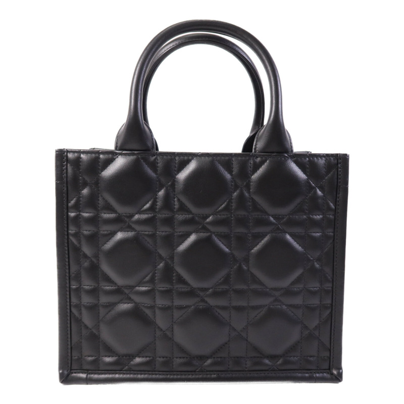 Dior 牛皮皮革Book Tote Small金扣手挽肩背兩用袋-1