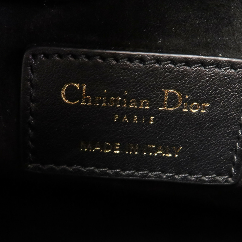 Dior 牛皮皮革Book Tote Small金扣手挽肩背兩用袋-5