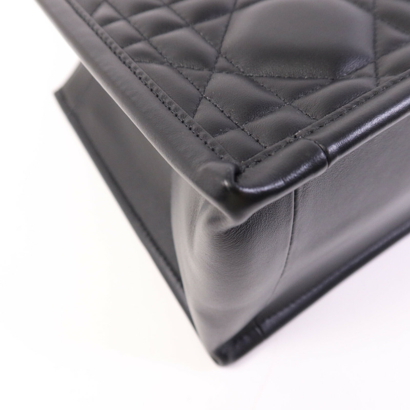 Dior 牛皮皮革Book Tote Small金扣手挽肩背兩用袋-13