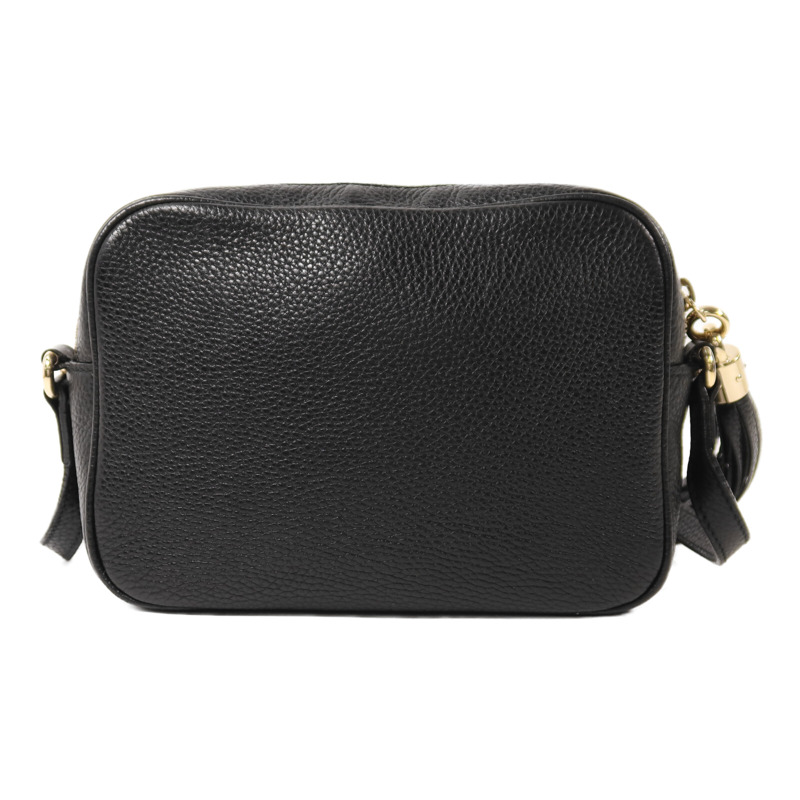 GUCCI 牛皮皮革Soho Disco金扣肩背袋-1