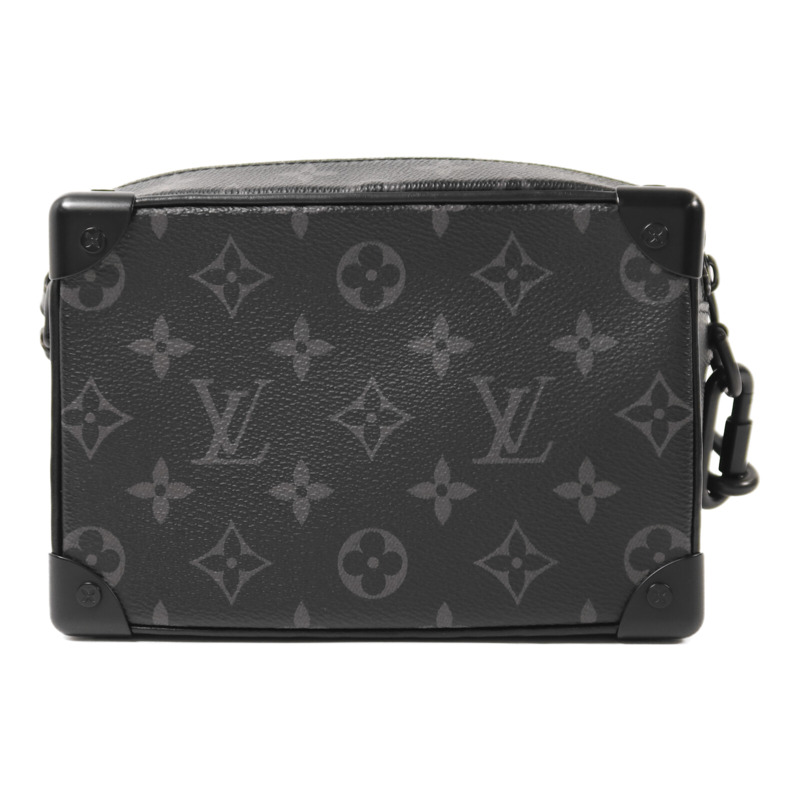 LOUIS VUITTON Monogram Eclipse Mini Soft Trunk肩背袋-1