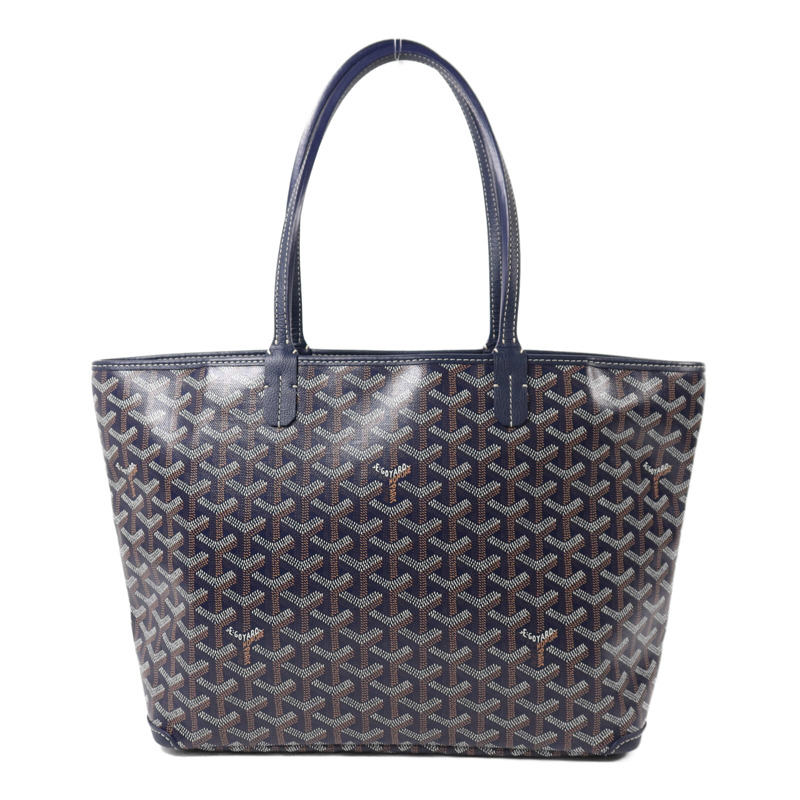 GOYARD 塗層帆布Artois PM銀扣手挽袋-1