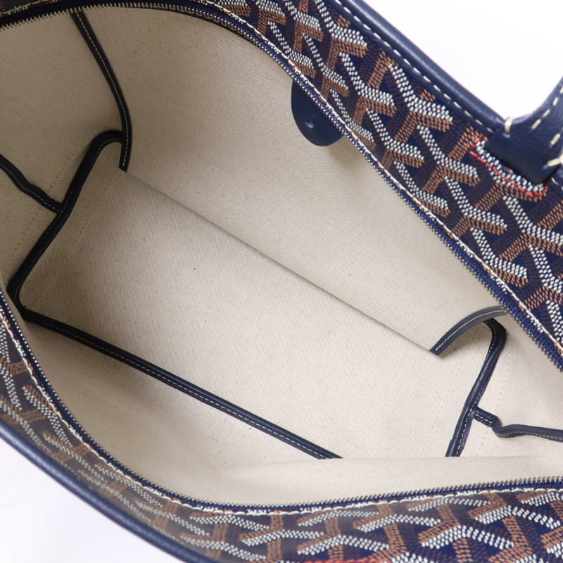 GOYARD 塗層帆布Artois PM銀扣手挽袋-4