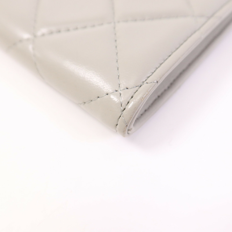 CHANEL 羊皮皮革Chain Shoulder Bag金扣鏈帶肩背袋-10