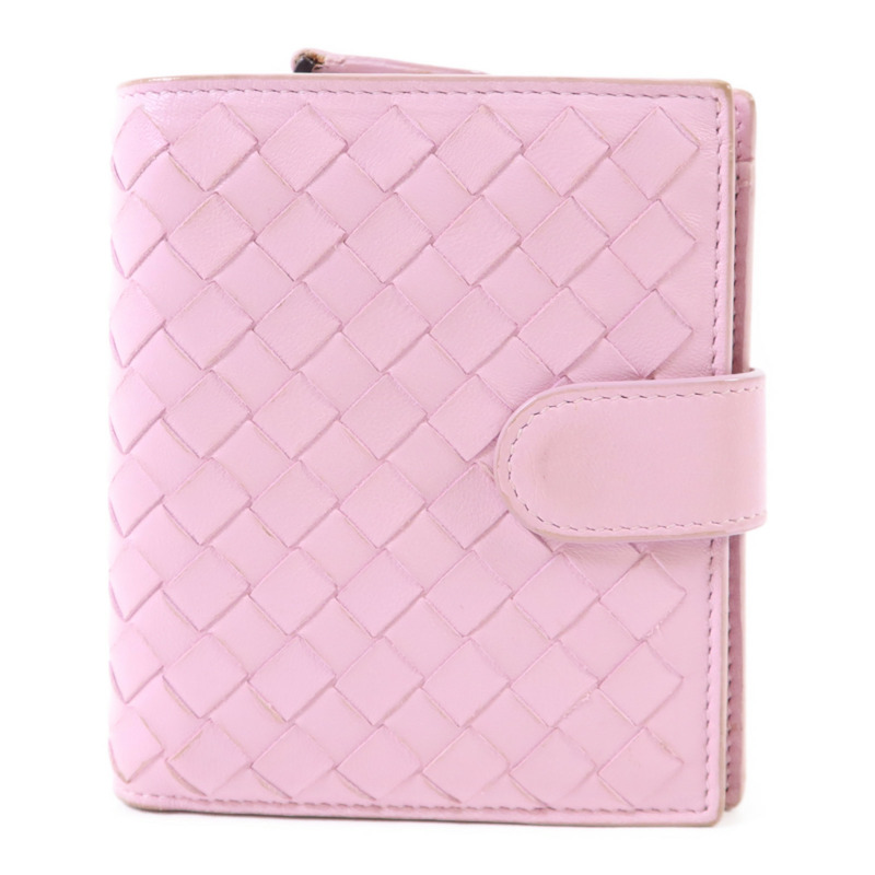 BOTTEGA VENETA 羊皮皮革Bifold Wallet錢包-0